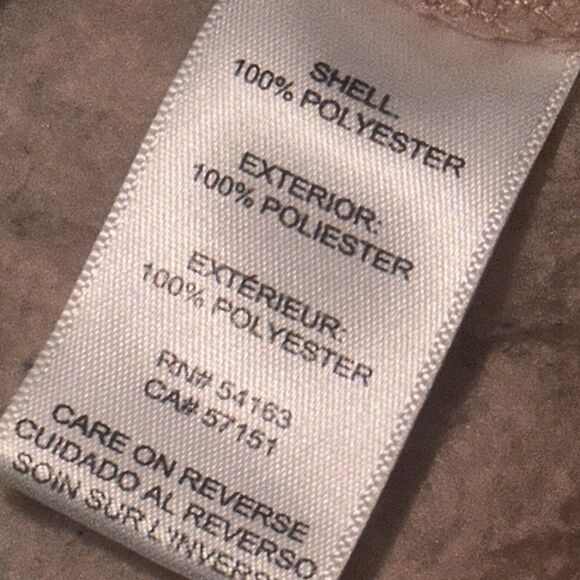 Calvin Klein Pink Sherpa Fleece Vest! - Picture 3 of 5